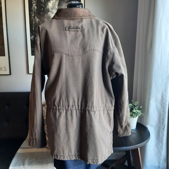 Cabela's Ranch Work Chore Barn Coat Sz XL Reg Men's Brown - Picture 3 of 16